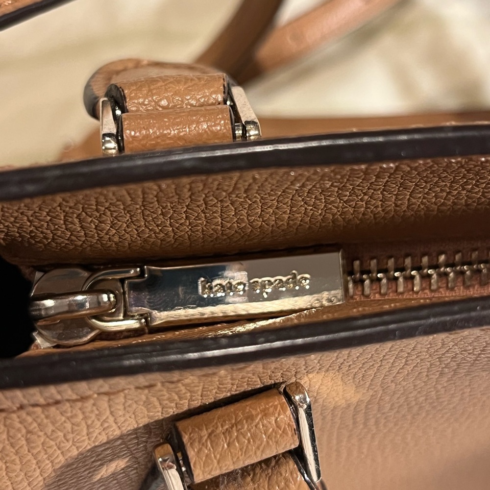 Kate Spade Crossbody Bag in Tan or Camel color - Picture 9 of 15